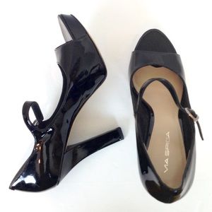 Via Spiga Patent Leather Heels 8.5 **